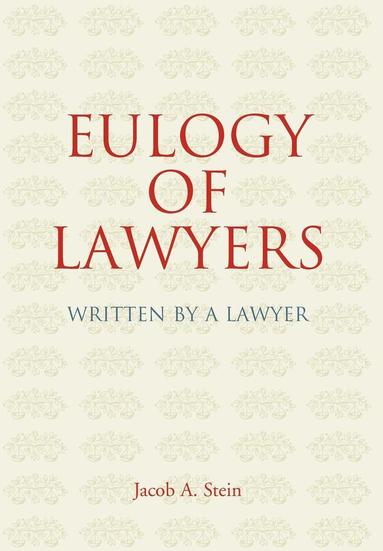 bokomslag Eulogy of Lawyers