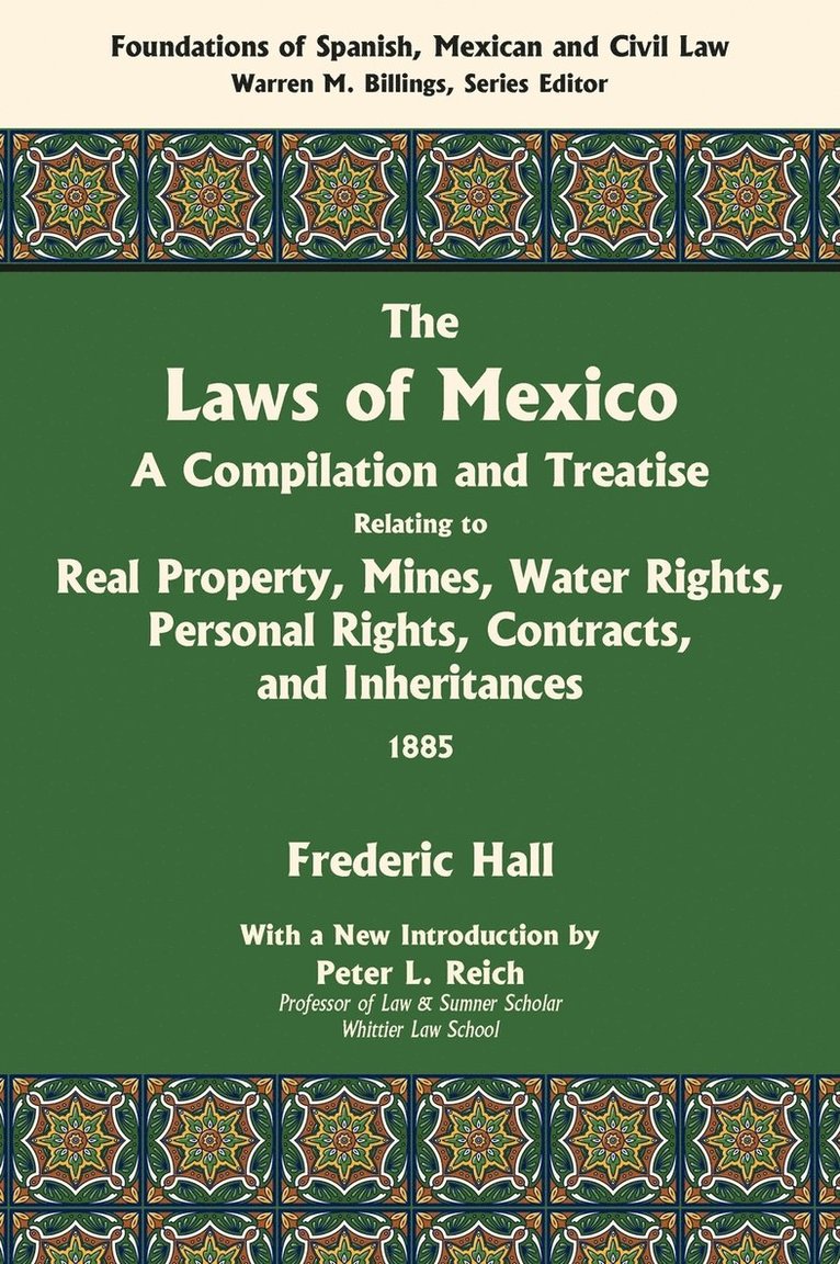 The Laws of Mexico 1