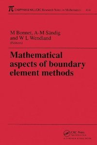 bokomslag Mathematical Aspects of Boundary Element Methods