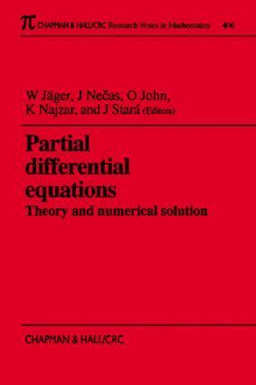 J. Necas, Willi Jager, Jana Stara, Oldrich John, Karel Najzar - Partial Differential Equations, Häftad