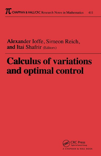 Alexander Ioffe, Simeon Reich, I Shafrir - Calculus of Variations and Optimal Control, Häftad