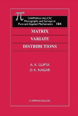 Matrix Variate Distributions 1