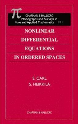 bokomslag Nonlinear Differential Equations in Ordered Spaces