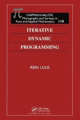 Iterative Dynamic Programming 1