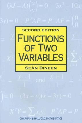 Sean Dineen - Functions of Two Variables, Häftad