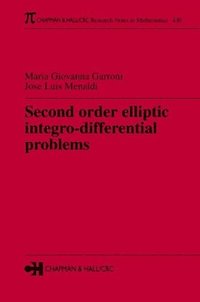 bokomslag Second Order Elliptic Integro-Differential Problems