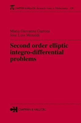 bokomslag Second Order Elliptic Integro-Differential Problems