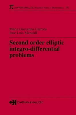 Second Order Elliptic Integro-Differential Problems 1