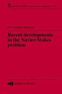 bokomslag Recent developments in the Navier-Stokes problem