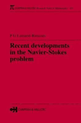 Recent developments in the Navier-Stokes problem 1