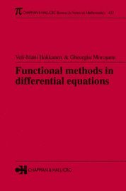 bokomslag Functional Methods in Differential Equations