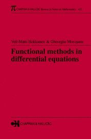 bokomslag Functional Methods in Differential Equations