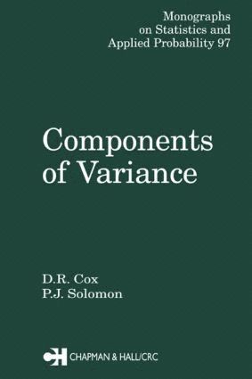 bokomslag Components of Variance