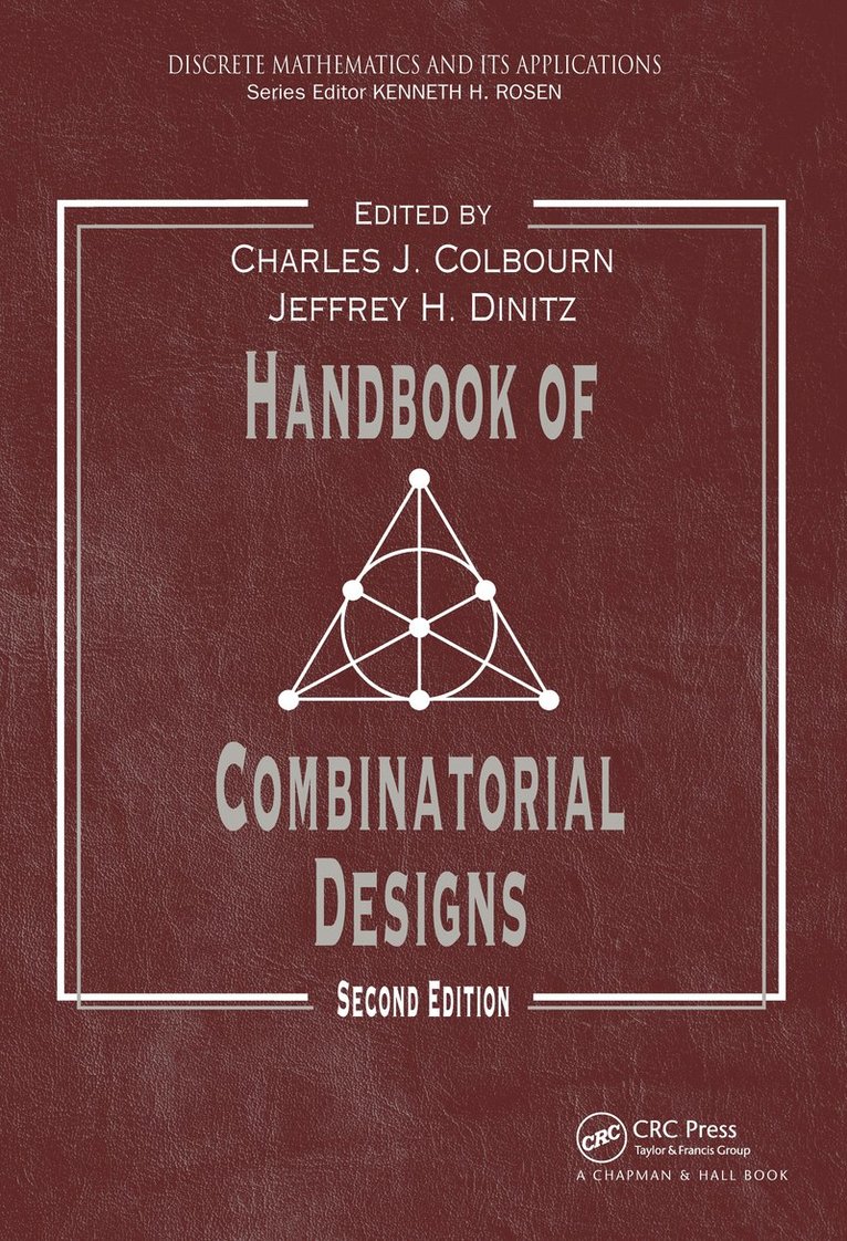 Handbook of Combinatorial Designs 1