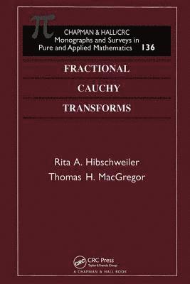 Fractional Cauchy Transforms 1