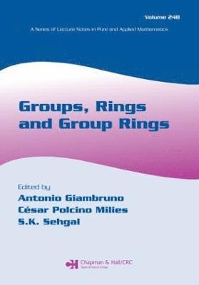 Groups, Rings and Group Rings 1