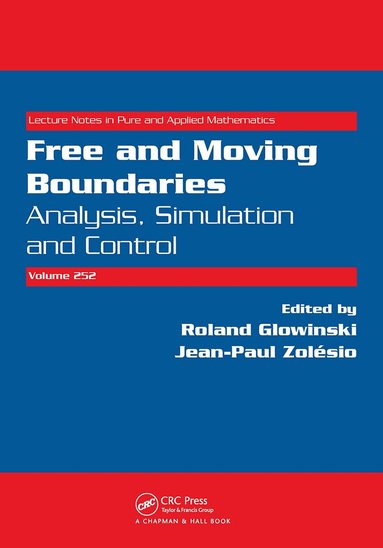 Roland Glowinski, Jean-Paul Zolesio - Free and Moving Boundaries, Häftad