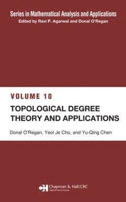 Topological Degree Theory and Applications 1