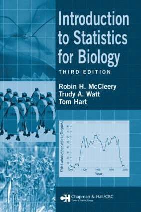 Trudy A. Watt, Robin H. McCleery, Tom Hart - Introduction to Statistics for Biology, Inbunden