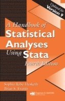 bokomslag Handbook of Statistical Analyses Using Stata