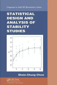 bokomslag Statistical Design and Analysis of Stability Studies