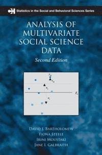 bokomslag Analysis of Multivariate Social Science Data