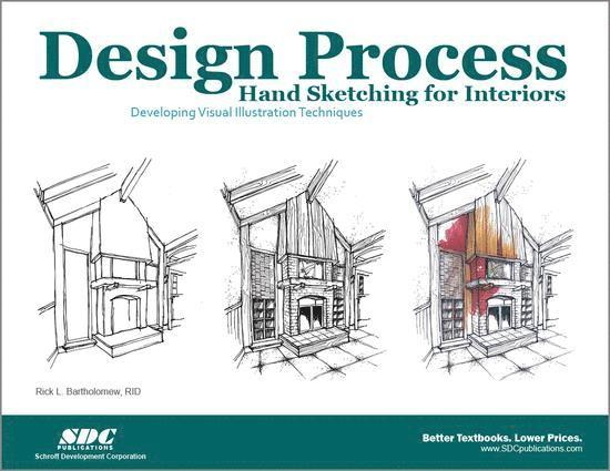 Rick Bartholomew - Design Process Hand Sketching for Interiors, Häftad