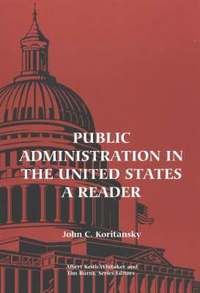 bokomslag Public Administration in the United States