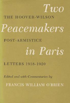 bokomslag Two Peacemakers In Paris