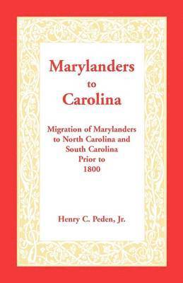 Marylanders to Carolina 1