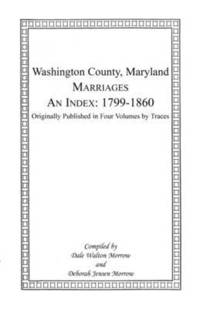 bokomslag Marriages of Washington County, Maryland. An Index