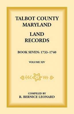 bokomslag Talbot County, Maryland Land Records