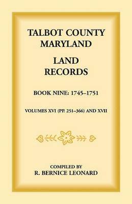 Talbot County, Maryland Land Records 1