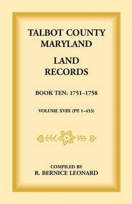 bokomslag Talbot County, Maryland Land Records