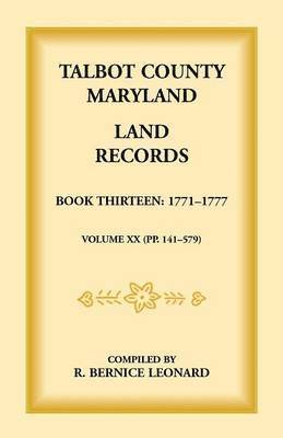 bokomslag Talbot County, Maryland Land Records