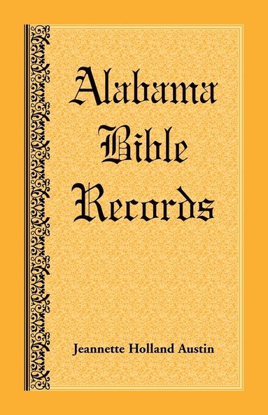 bokomslag Alabama Bible Records