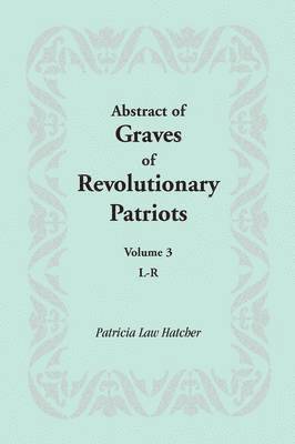 bokomslag Abstract of Graves of Revolutionary Patriots