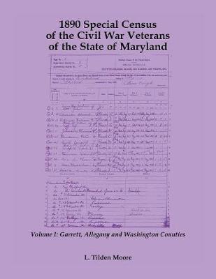 1890 Special Census of the Civil War Veterans of the State of Maryland 1