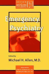 bokomslag Emergency Psychiatry