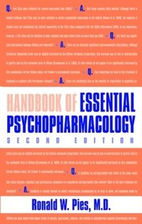 bokomslag Handbook of Essential Psychopharmacology