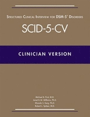 Structured Clinical Interview for DSM-5¿ Disorders-Clinician Version (SCID-5-CV) 1