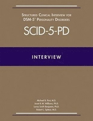 bokomslag Structured Clinical Interview for DSM-5¿ Personality Disorders (SCID-5-PD)