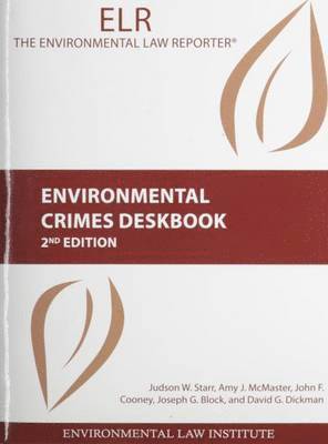 Environmental Crimes Deskbook 1