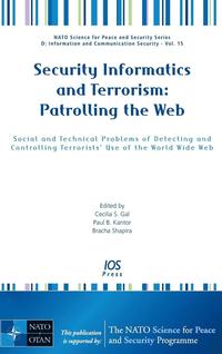 bokomslag Security Informatics and Terrorism