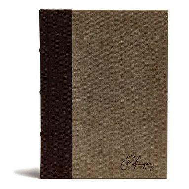 CSB Bibles by Holman CSB Bibles by Holman, Alistair Begg - CSB Spurgeon Study Bible, Brown/Tan Cloth Over Board, Inbunden