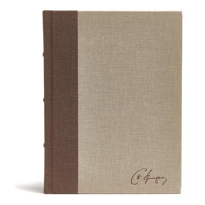 CSB Bibles by Holman CSB Bibles by Holman, Alistair Begg, Csb Bibles by Holman, Csb Bibles By Holman - CSB Spurgeon Study Bible, Brown/Tan Cloth Over Board, Inbunden