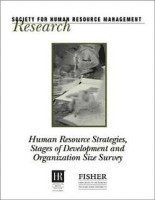 Human Resource Strategies, Stages Of Development And Organization Size Survey 1
