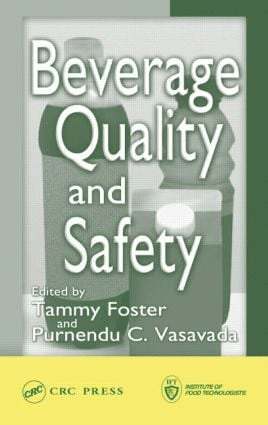 Tammy Foster, Purnendu C. Vasavada - Beverage Quality and Safety, Inbunden