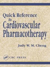 bokomslag Quick Reference to Cardiovascular Pharmacotherapy