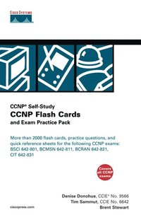 bokomslag CCNP Flash Cards and Exam Practice Pack (CCNP Self-Study, 642-801, 642-811, 642-821, 642-831)